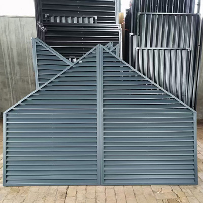 異形百葉窗制作中